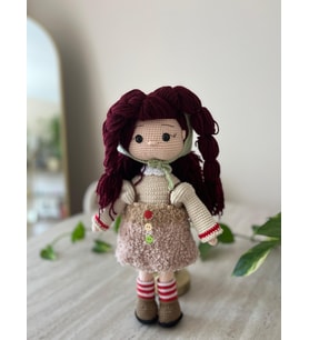 El Yapımı Amigurumi Oyuncak Bebek. DP1024