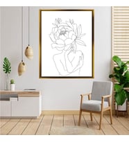 Altın  Çerçeveli tablo n390