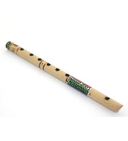Bambu Batikli Flüt 30 Cm