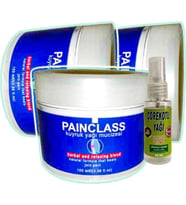 Süper Painclass Kuyruk Yağı Bakım 3X100 Ml+30 ml Çörek Otu Yağı ile