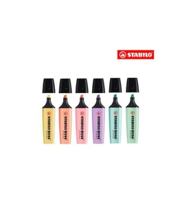 Stabilo Boss Original Pastel Renkler 6'lı Set