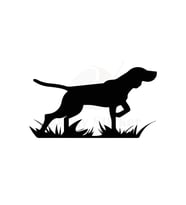 Av Köpeği Tasarım Oto Sticker 4X4 Siyah 20*10 Cm