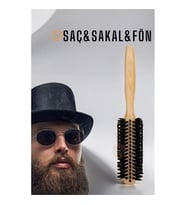 TransForMacion Sakal Saç Fön Fırçası Ahşap Baxter Design 716294