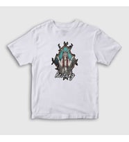Presmono Unisex Çocuk Beyaz Nature Heilung T-Shirt 408972tt (Beyaz)