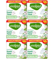 Molped Pure&Soft Hijyenik Ped Normal 276 (6PK*46) Adet Mega Pk