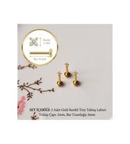 3 Adet Mini Tektaş Cerrahi Çelik Piercing Tragus Helix Kıkırdak Conch 6 Mm 2mm Taş