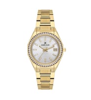 Daniel Klein DK102-DK.1.13716-5 ZİRKON TAŞLI KADIN KOL SAATİ (Gold)
