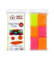 Gky Home 12'li Magic Sosyete Sünger