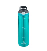 Contigo Cortland Tren Tek El Bas İç Kapaklı Su Matarası 720ml 2191381 - Turkuaz