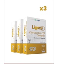 Ligone Curcumin C3 Complex 30 Bitkisel Kapsül x3 Adet