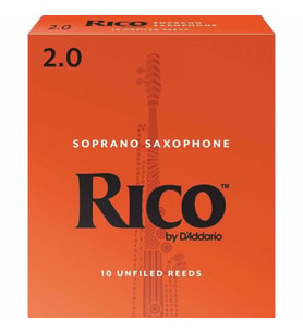 D\'Addario Woodwinds Rico RIA1020 Soprano Saksafon Kamışı No:2