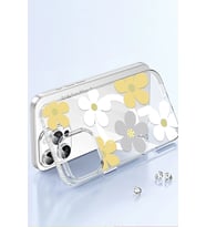 Joko Apple iPhone 14 Pro Max Floral Magsafe Kapak - Turuncu