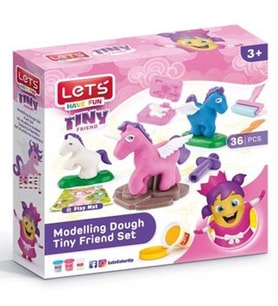 Lets Oyun Hamuru Tiny Minik Arkadaşım Seti 75 GR 36 Parça L8494