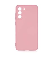 Samsung Galaxy S21 FE Kılıf Orj Lansman Serisi Pürüzsüz Esnek Kadife İç Kısım (Açık Pembe)