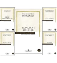 Turgenyev 5 Kitap Set (Rudin, Klara Miliç, Babalar ve Oğullar, Ham Toprak, Duman) / İş Bankası Kültür Yayınları