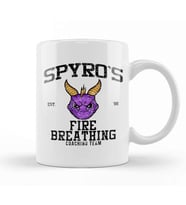 Spyro's Fire Breathing Coaching Kupa Bardak Porselen