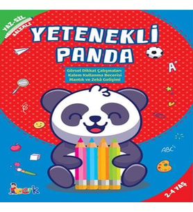 Yetenekli Panda - Yaz-Sil-Kalemli