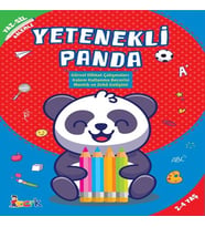 Yetenekli Panda - Yaz-Sil-Kalemli