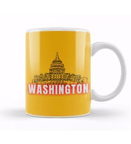Washington art Kupa Bardak Porselen