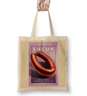 Sucuk Bez Çanta Uzun Saplı