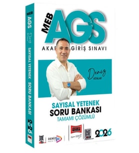 Yargı Meb AGS Sayısal Yetenek Soru Bankası Çözümlü Deniz Atalay 2026