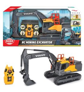 Dickie Rc Volvo Mining Excavator 2.4 Ghz Ses ve Işık 60 Cm