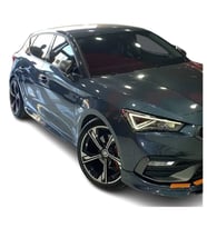 Seat Leon Uyumlu Mk4 (2021-2022) Aero Yan Marşpiyel Seti (Plastik)