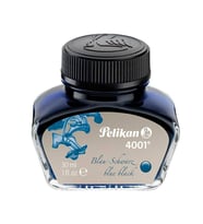 PELİKAN DOLMA KALEM MÜREKKEBİ MAVİ - SİYAH 30 ML. ŞİŞE