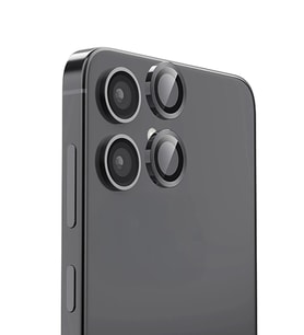 Durukar® Samsung Galaxy A06 Raze Metal Kamera Lens - Siyah