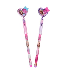 CEM BARBIE B-1034 SİLGİLİ FİYONKLU KALP YUMURTLAYAN KALEM