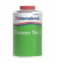 INTERNATIONAL TİNER NO:3  1 LT. Zehirli Boya Taban Kaplamaları ve Özel Boya İncelticisi