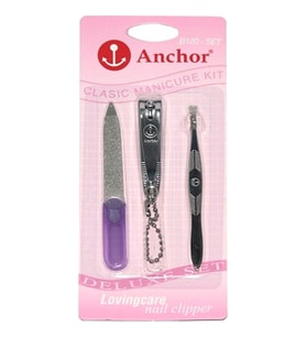 ANCHOR KLASİK MANİKÜR SET(CIMBIZ TÖRPÜ TIRNAK MAK) GX120