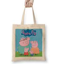 Peppa Pig 08 Bez Çanta Uzun Saplı