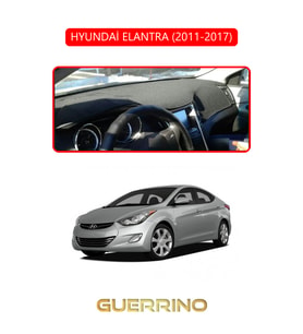 HYUNDAİ ELANTRA 2011-2017TORPİDO KORUMA HALISI KIRMIZI KENAR