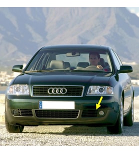 Audi A6 2002-2005 Ön Sol Sis Farı Izgarası Çerçevesi 4B0807681T