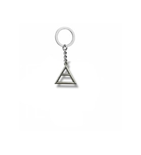 Triad Üçgen Logolu Anahtarlık – 30 Seconds to Mars Hayranlarına Özel Unisex Tasarım