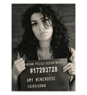 Miami Polis Departmanı Winehouse Poster Tablo Ahşap Poster Dekoratif
