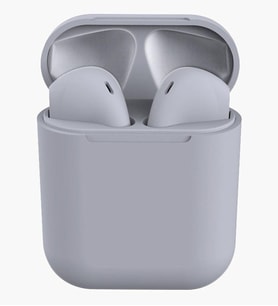 i12 TWS Bluetooth 5.1 Dokunmatik Kulak İçi Kulaklık Gri