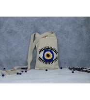 HANDMADE PANCH NAZAR GÖZ  TELEFON ÇANTA