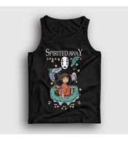 Presmono Unisex Siyah Poster Chihiro Spirited Away Atlet 544551tt