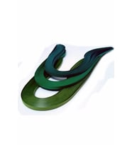 Koyu Yeşil Serisi 3 Farklı Ton Yeşil Renkli 300 Adetli Quilling K