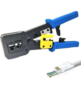 Class EZRJ45 Cat6 RJ45 Sıkma Pensesi NTT62 (Beyaz)