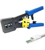 Class EZRJ45 Cat6 RJ45 Sıkma Pensesi NTT62 (Beyaz)