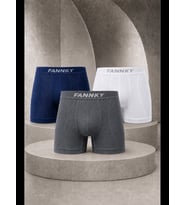 Night Erkek Casual Comfort Günlük 3 Lü Boxer
