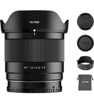 14 mm F4.0 Air FE Lens, Sony E Montaj için, 112.6° Ultra Geniş Açı STM Otomatik Odaklama Tam Çerçeve Lens Sony E-Mount Kameralarla Uyumlu a7IV a7RV a9II a7CII ZVE1 A1 a6700 a6400 a7rv a7iii