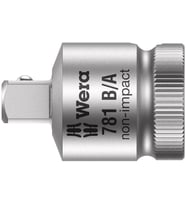 Wera 781 B 3/8" Adaptör, 781 B/A x 1/4 x 27 mm x 3/8"