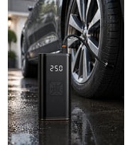 Kablosuz Lastik Şişirme Kompresörü Dijital Ekranlı Powerbank Özellikli Ha Pompası