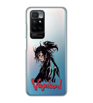 Redmi 10 2022 Uyumlu Vagabond Anime Desenli Şeffaf Telefon Kılıfı