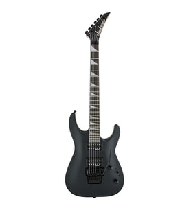 Jackson 2910248568 JS Dinky Arch Top JS32 DKA Elektro Gitar (Satin Black) Mat Siyah Cila Köpekbalığı Dişi İşaretçiler ve Floyd Rose Tremolo