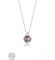 SWAROVSKİ TAŞLI  CRYSTAL 925 AYAR GÜMÜŞ KOLYE